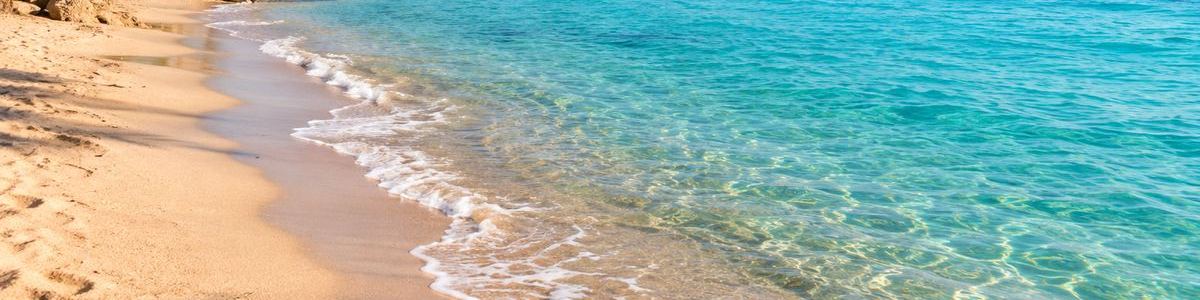 Beach in Hurghada where families spend their holiday